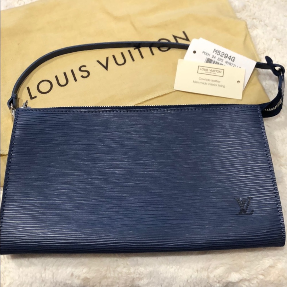 Louis Vuitton Blue Mini Bag